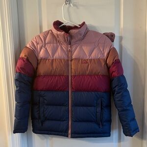 LL Bean Colorful Kids Down Puffer Jacket
